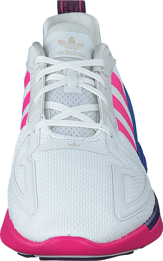Zx 2k Flux W Crystal White/shock Pink/blue - Bild 4