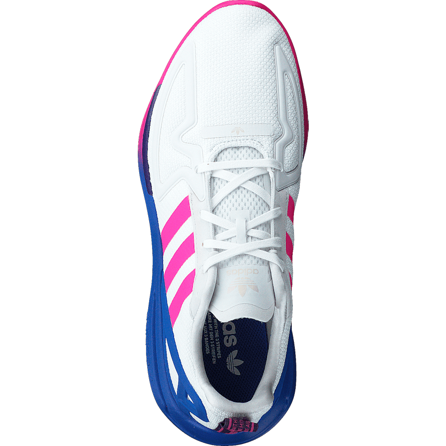 Zx 2k Flux W Crystal White/shock Pink/blue - Bild 6
