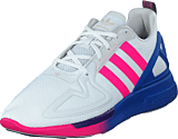 Zx 2k Flux W Crystal White/shock Pink/blue - Bild 9