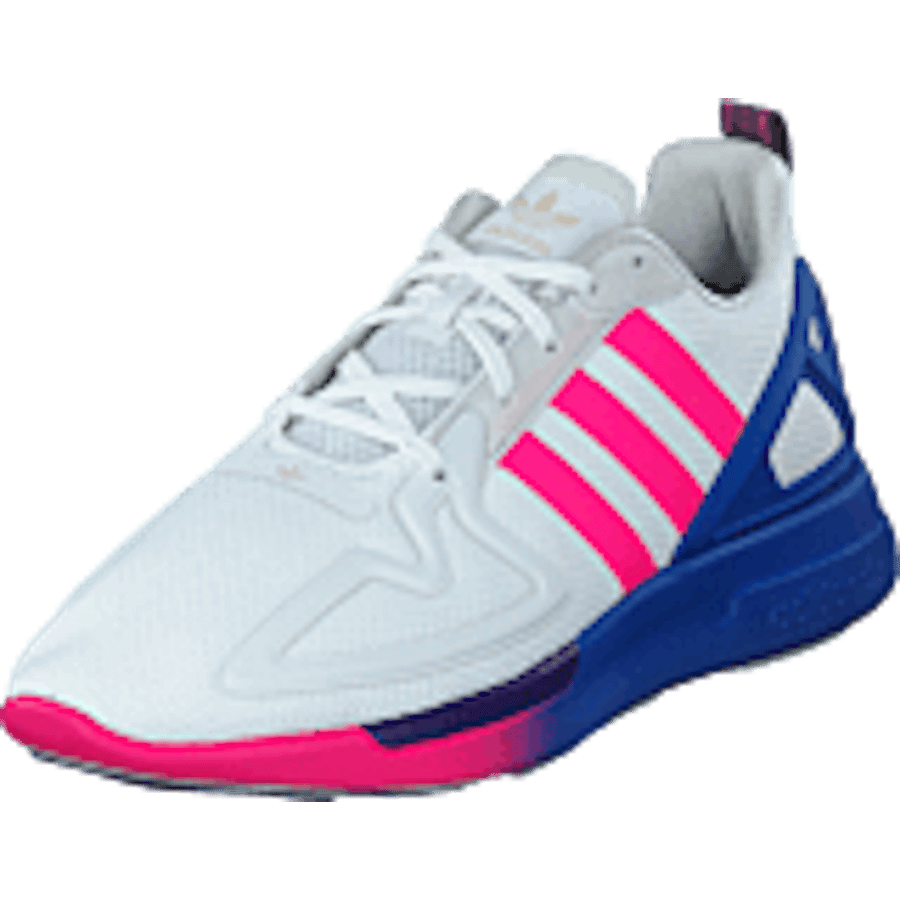 Zx 2k Flux W Crystal White/shock Pink/blue - Bild 9