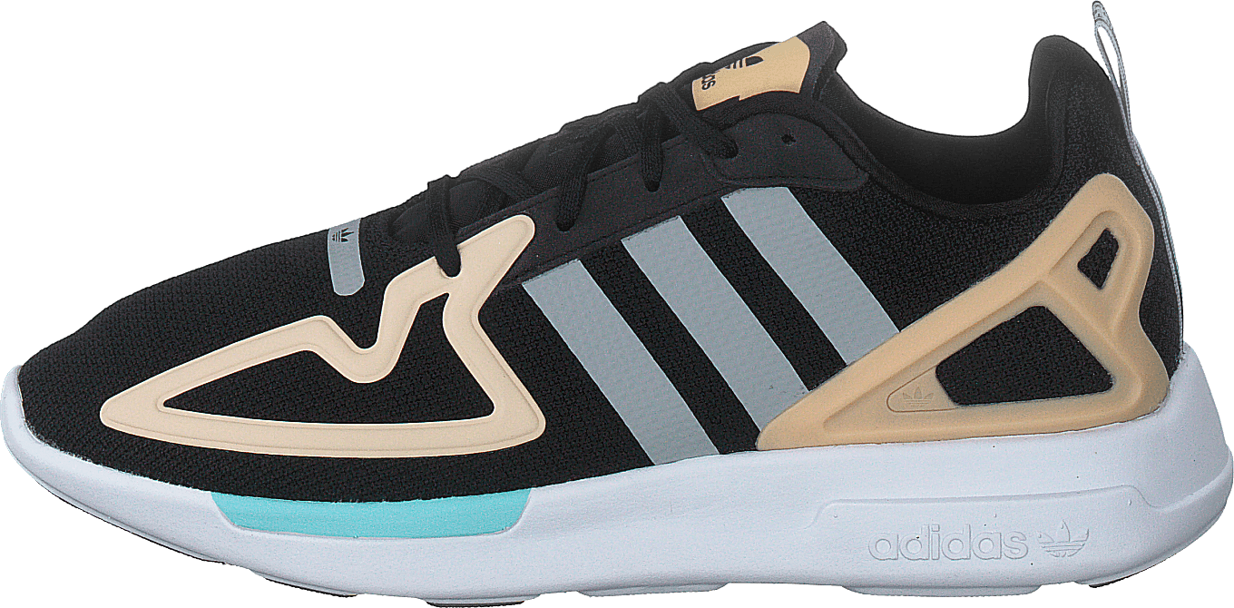 Zx 2k Flux W Core Black/grey Two F17/glow O, Female, Sapatos, Sapatilhas, Sapatilhas, Azul, EU 38