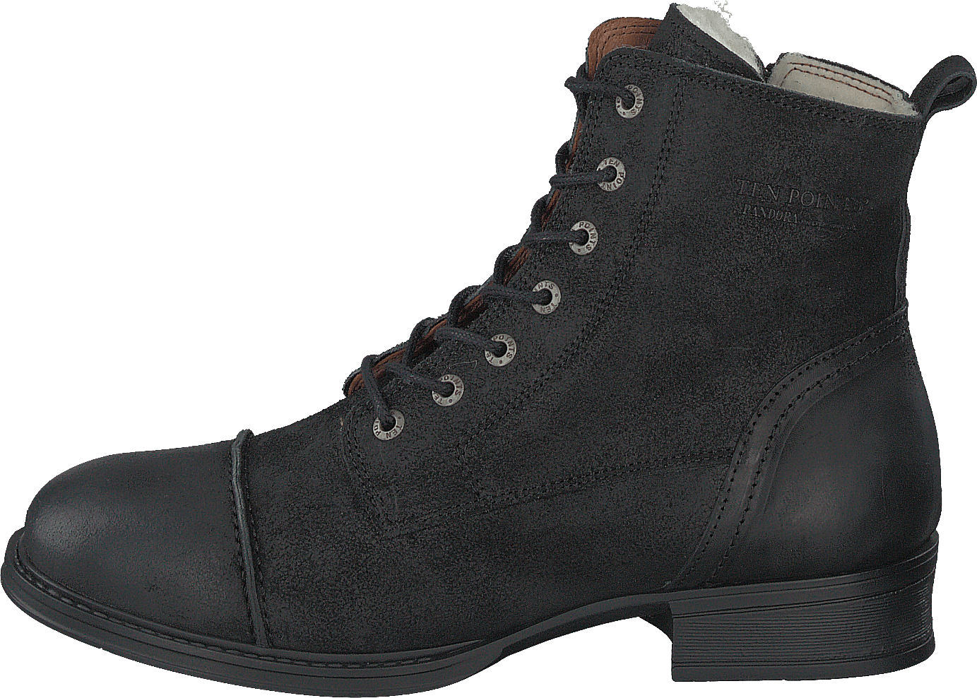 Pandora Black, Female, Schoenen, Laarzen, Laarzen, Zwart, EU 40