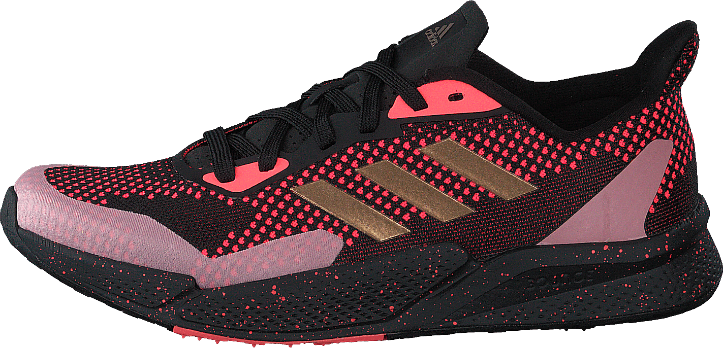 X9000L2 Shoes Core Black / Copper Metallic / Signal Pink, Female, Shoes, Trainers, sport shoes, Brown/Pink/Black, UK 4,5