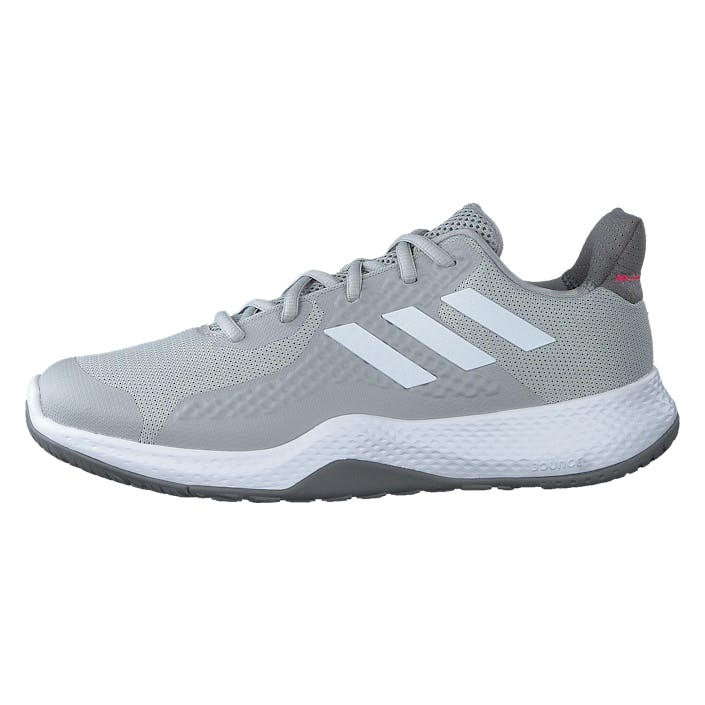 FitBounce Trainers Grey Two F17 / Ftwr White / Power, Female, Buty, Sneakersy, buty sportowe, Niebieski, EU 40