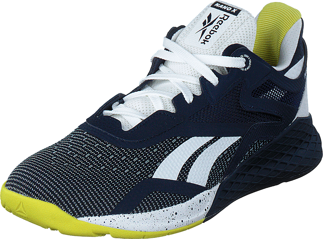Reebok Nano X Vector Navy/white/chartreuse - Bild 3