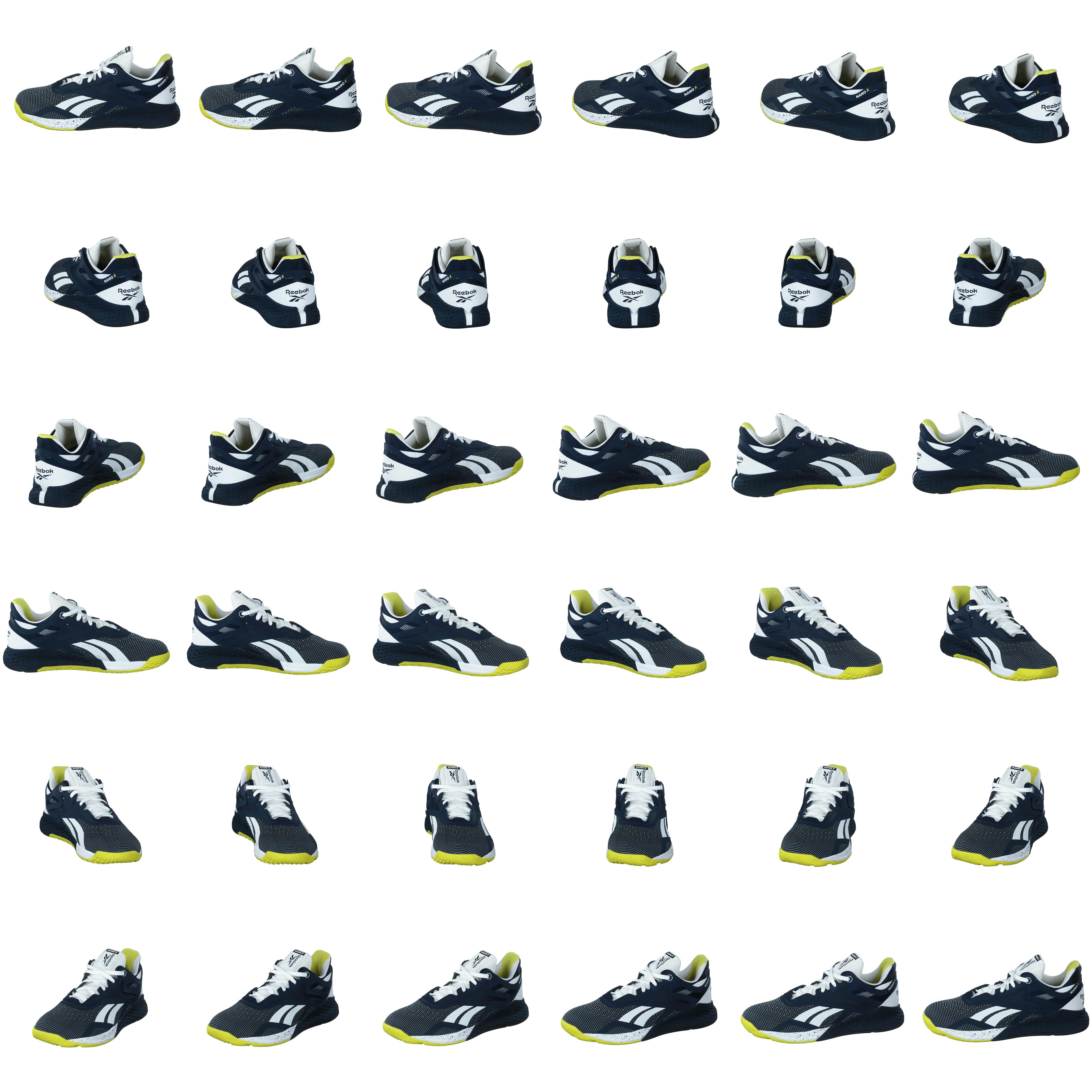 Reebok Nano X Vector Navy/white/chartreuse - Bild 8
