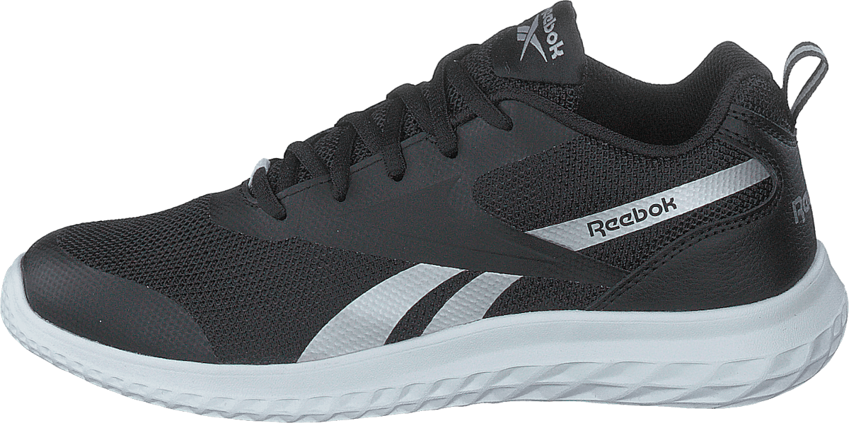 Reebok Rush Runner 3.0 Black/white/silver Met.