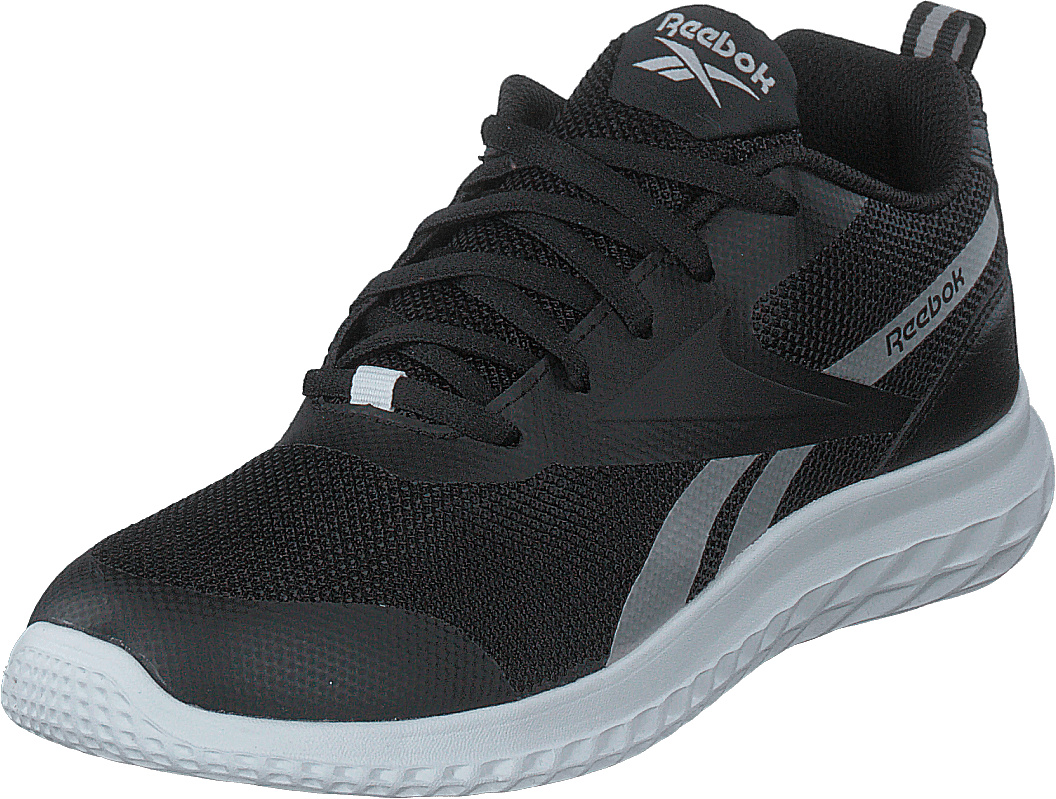 Reebok Rush Runner 3.0 Black/white/silver Met.