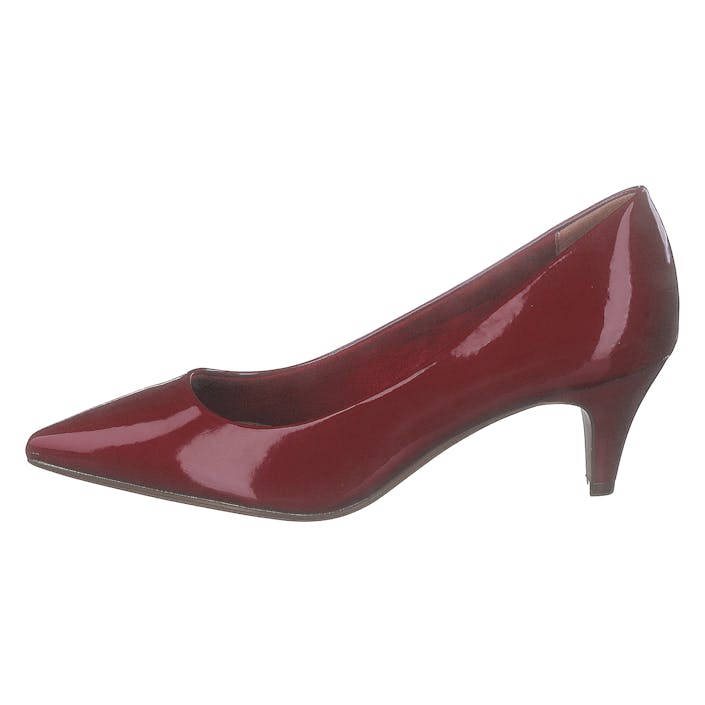 1-1-22495-25 Cherry Patent, Female, Scarpe, Tacchi, tacco basso, Rosso, EU 41