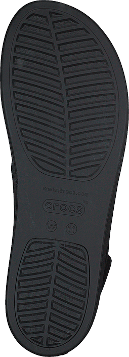 Crocs Brooklyn Low Wedge Black/black