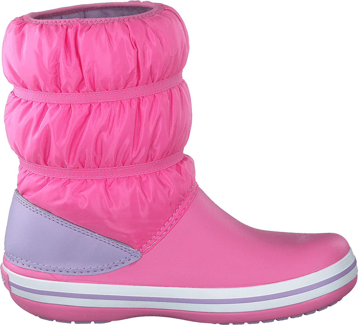 Crocband Winter Boot Kids Pink Lemonade/lavender