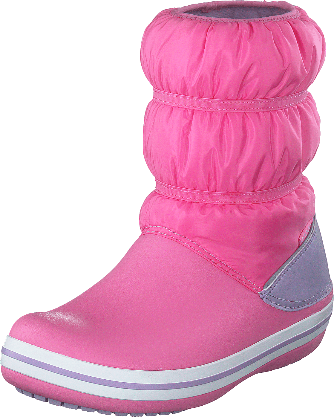 Crocband Winter Boot Kids Pink Lemonade/lavender
