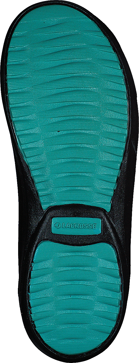 Hampton Ii - Womens 6" Black/turquoise