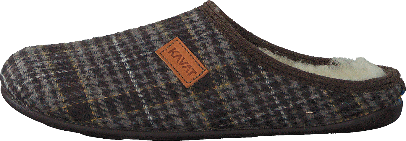 Mörby Tx Checkered Brown, Unisex, Kengät, Sandaalit ja Tohvelit, tossut, Ruskea, EU 28