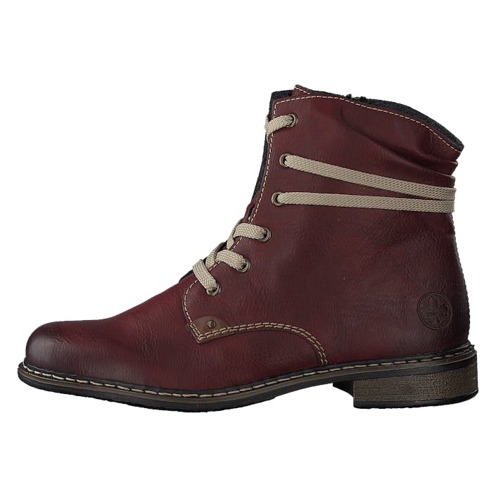 71229-36 Wine, Female, Buty, Botki i Sztyblety, Botki i Sztyblety, Brązowy, EU 36