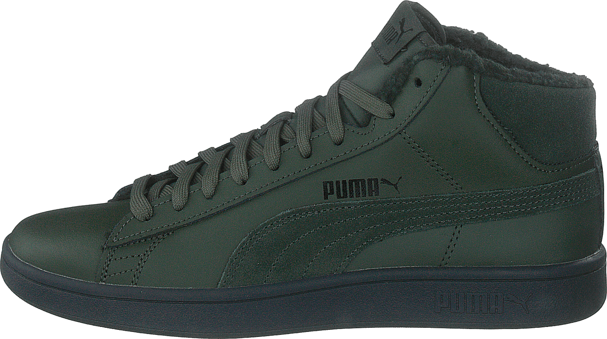 Puma Smash V2 Mid Wtr L Dark Green/Black