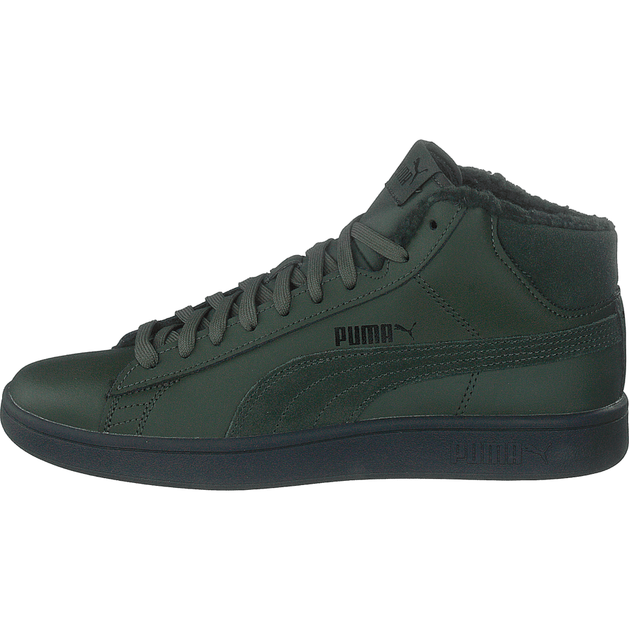 Puma Smash V2 Mid Wtr L Dark Green/Black