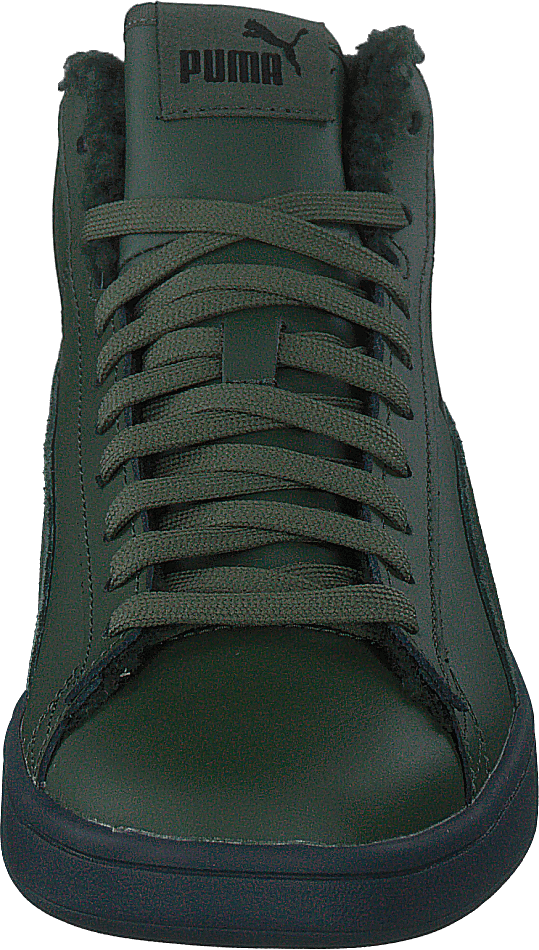 Puma Smash V2 Mid Wtr L Dark Green/Black - Bild 4