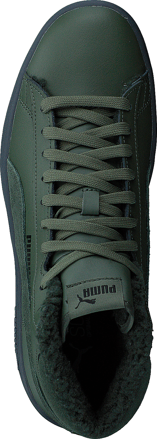 Puma Smash V2 Mid Wtr L Dark Green/Black - Bild 6