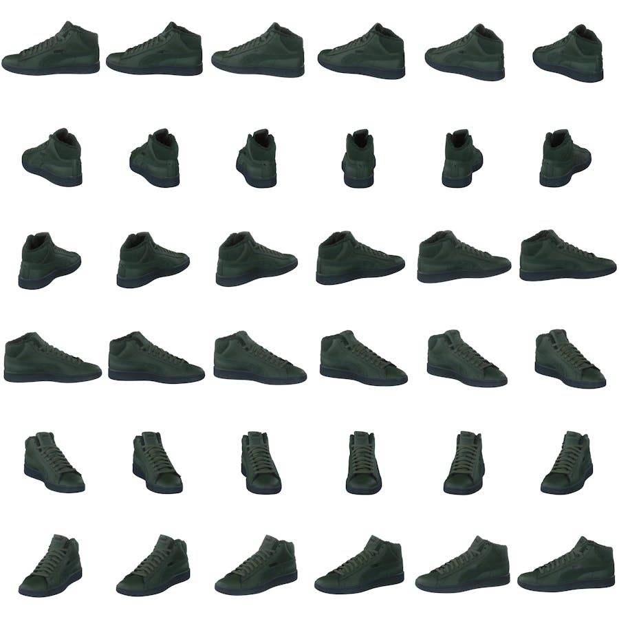 Puma Smash V2 Mid Wtr L Dark Green/Black - Bild 8