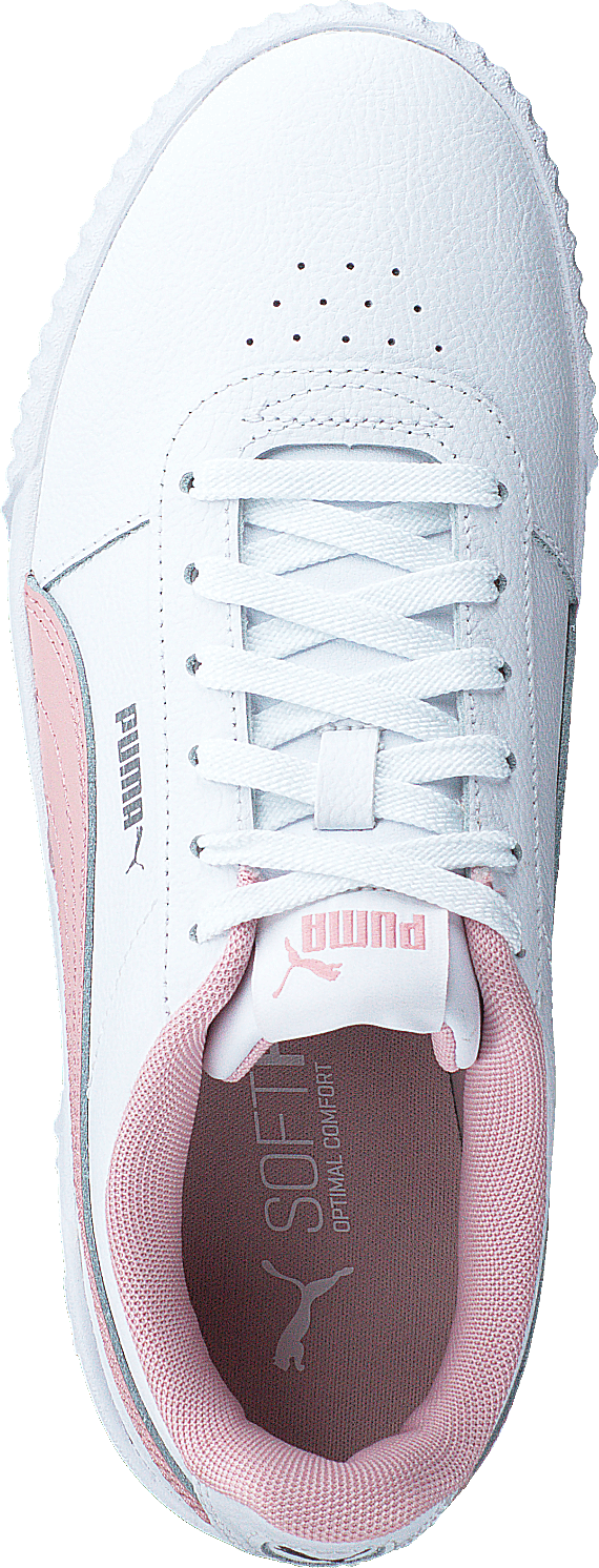 Carina L Jr Puma White-peachskin