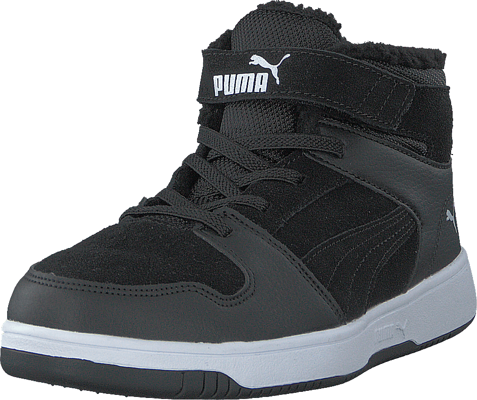Puma Rebound Layup Fur Sd V Ps Puma Black-puma White - Bild 3