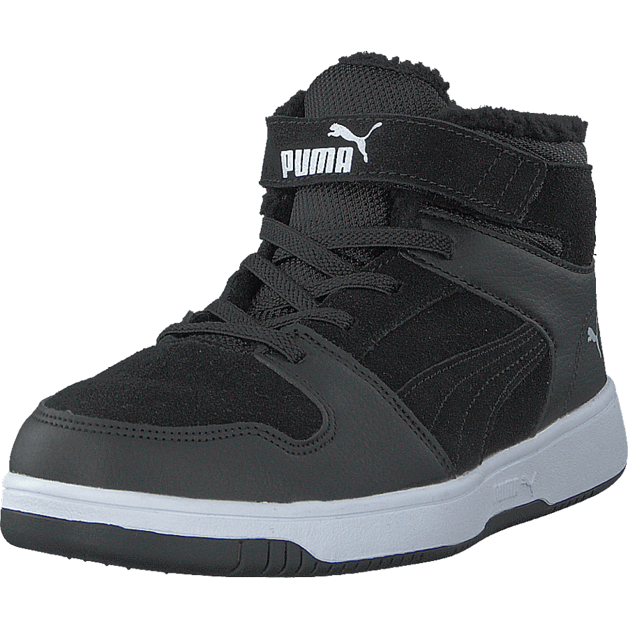 Puma Rebound Layup Fur Sd V Ps Puma Black-puma White - Bild 3