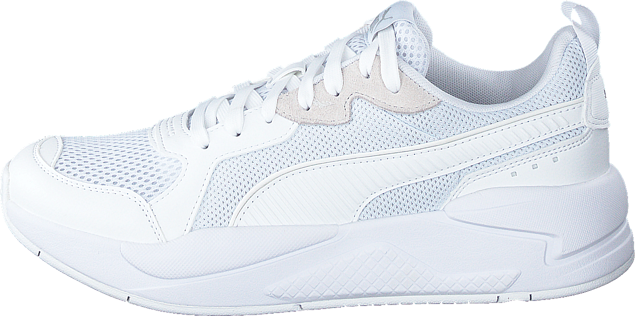 X-ray Puma White-gray Violet, Unisex, Shoes, Trainers, Sneakers, White, EU 45