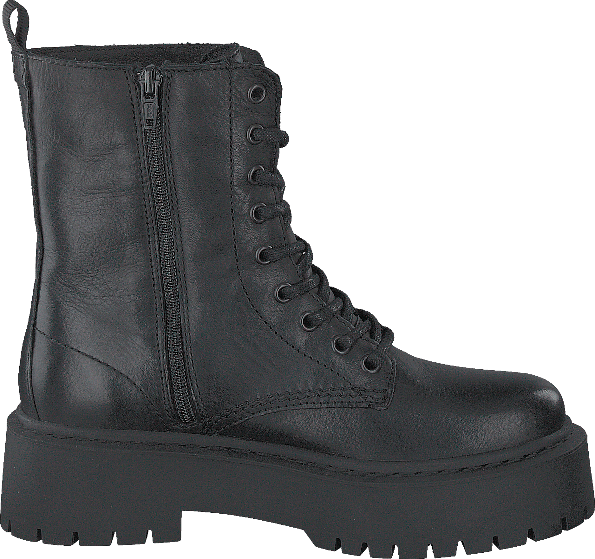 Biadeb Laced Up Boot Black