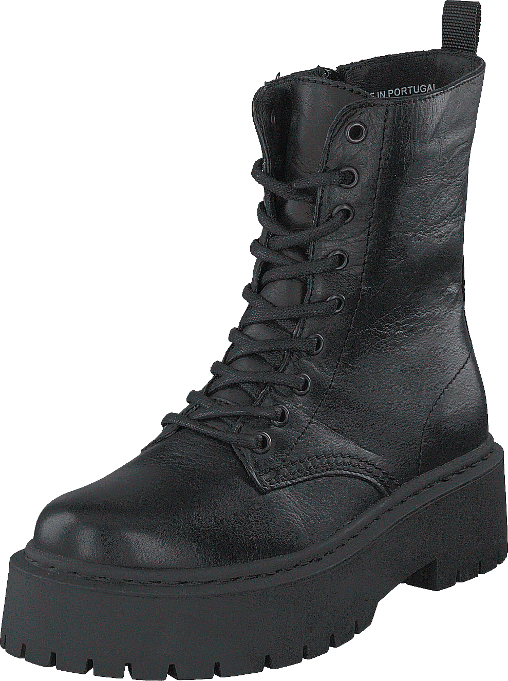 Biadeb Laced Up Boot Black