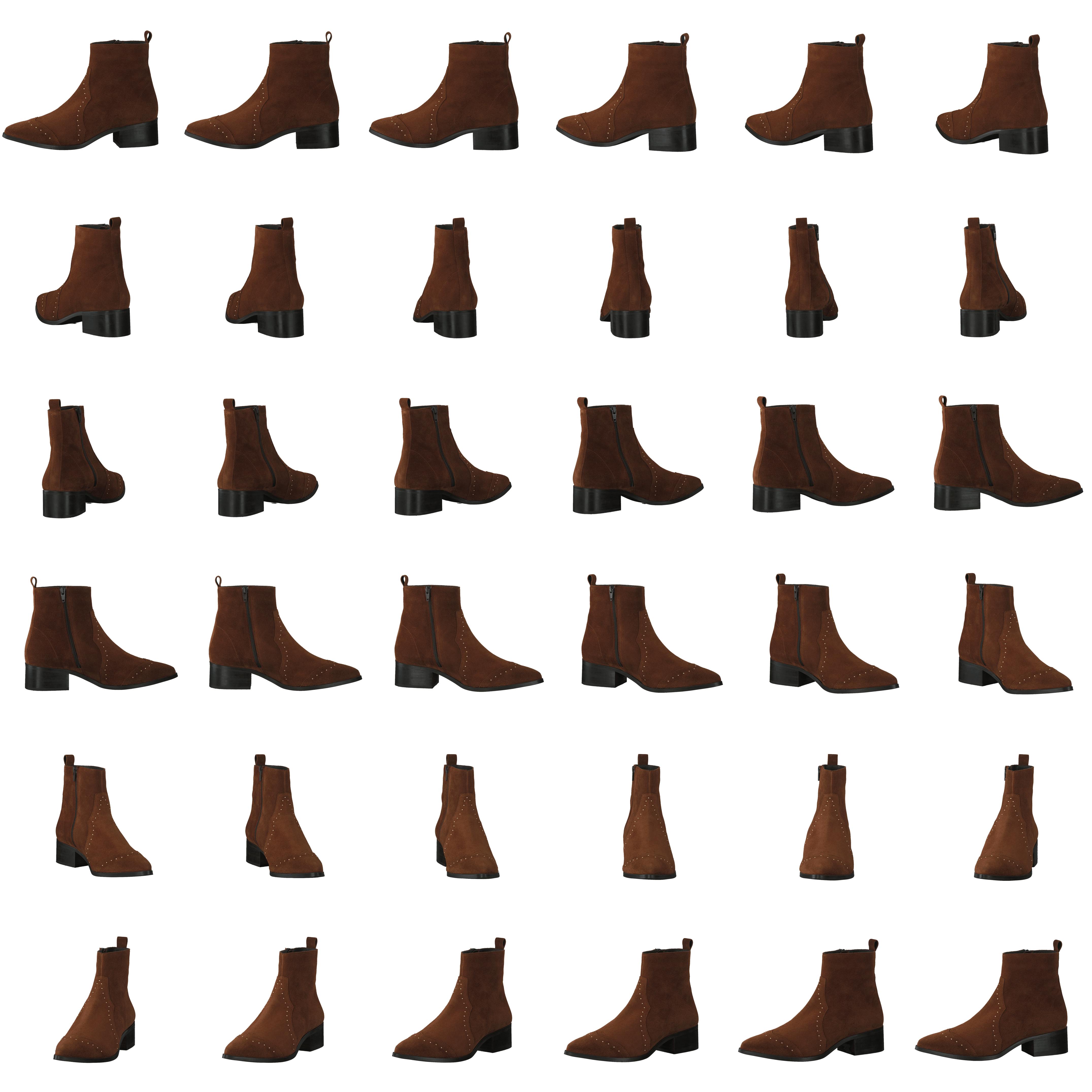 Biadora Western Ankle Boot Cognac 1 - Bild 8