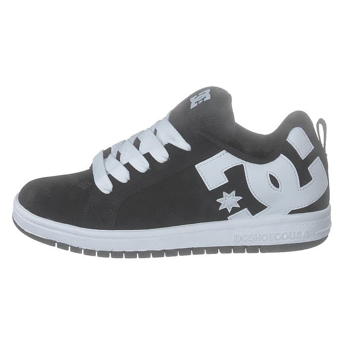 Court Graffik Black/white, Unisex, Scarpe, Sneakers, Sneakers, Nero, EU 33