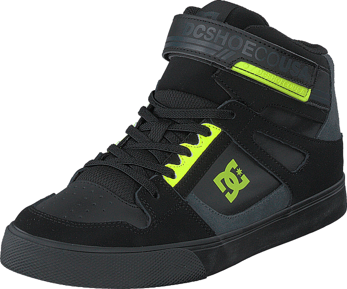 yellow dc shoes