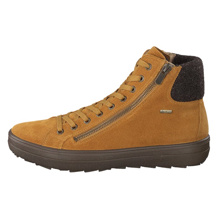 Mira Gore-tex Yellow, Female, Shoes, Boots, Boots, Brown, EU 42