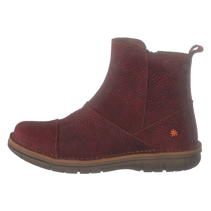 Misano Rioja, Female, Chaussures, Bottes, chelsea boots, Rouge, EU 37