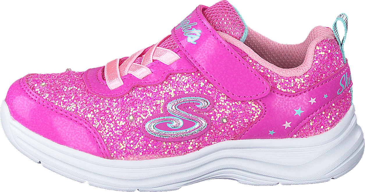 Girls Glimmer Knicks - Glitter Hppk, Unisex, Shoes, Trainers, Sneakers, Pink, EU 21