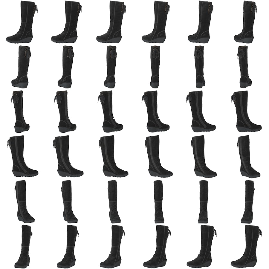 Yust Oil Suede Black - Bild 8