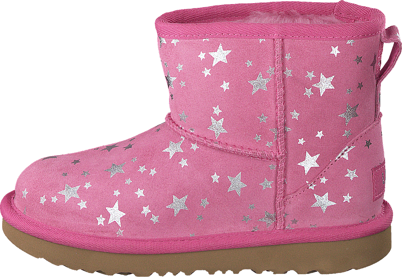 Classic Mini Ii Stars Wild Berry, Unisex, Buty, Botki i Sztyblety, Buty zimowe, Różowy, EU 25