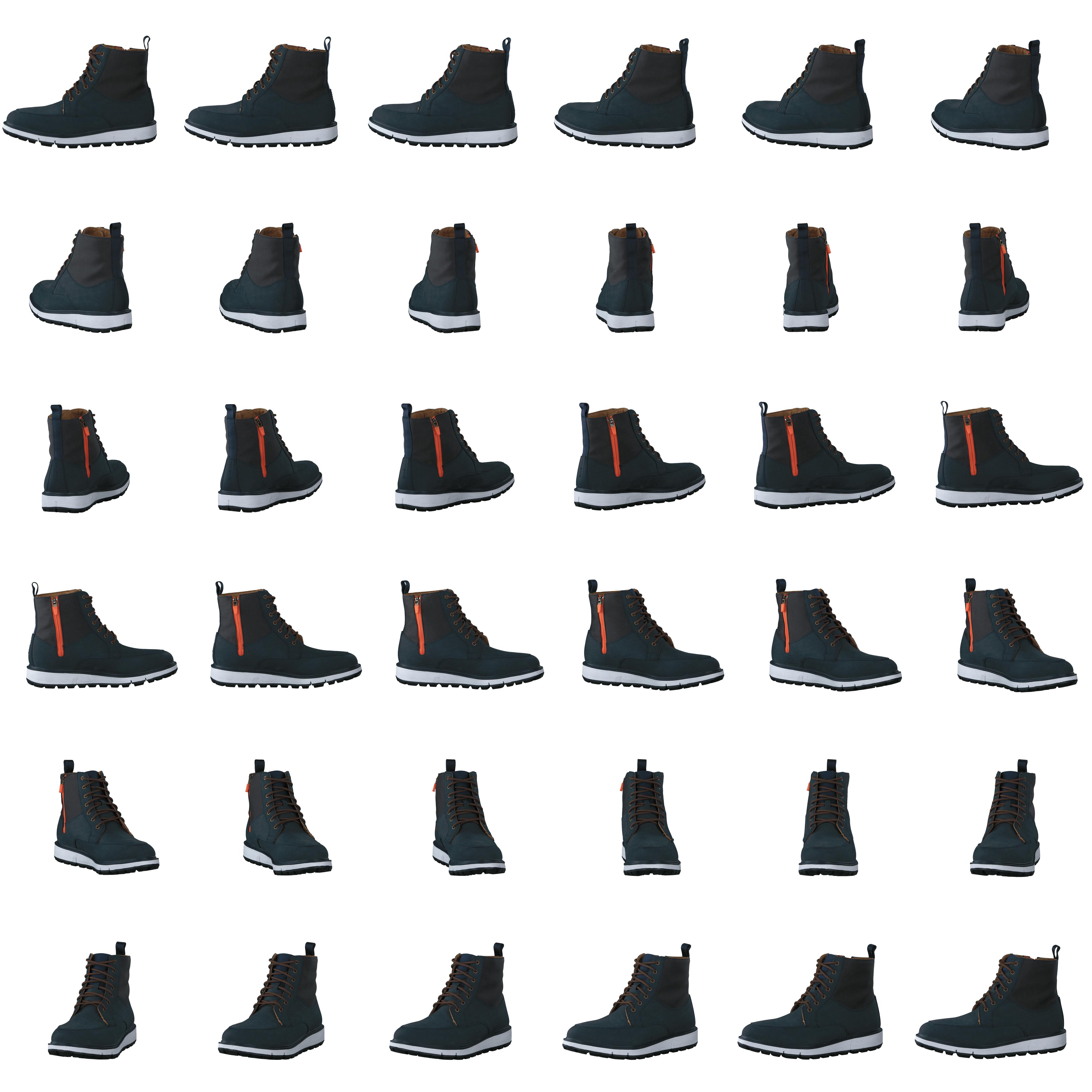 Motion Country Boot Navy/orange - Bild 8