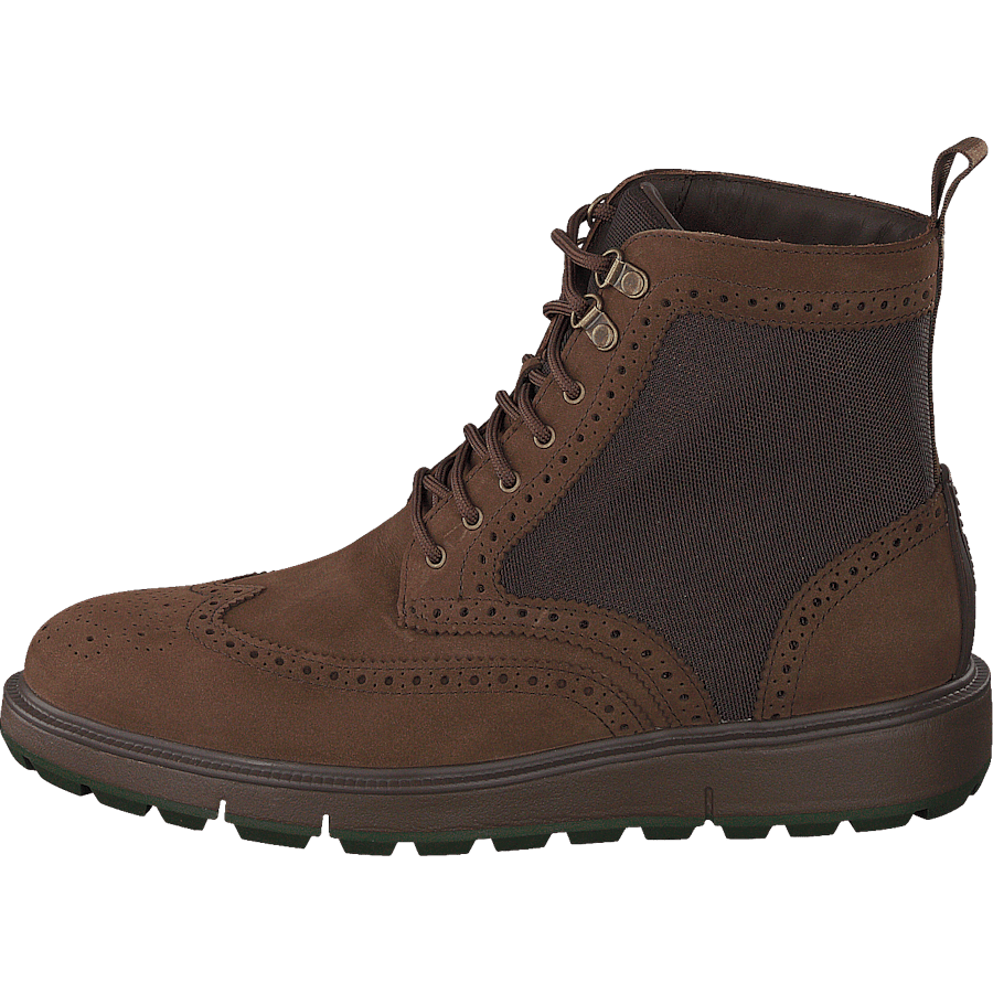 Motion Wing Tip Boot Brown/olive