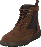 Motion Wing Tip Boot Brown/olive - Bild 9
