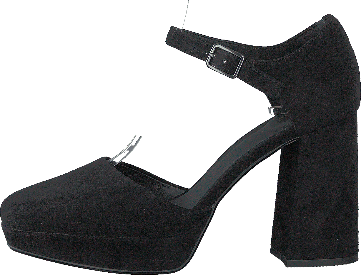 Sheer100 Strap Black Suede