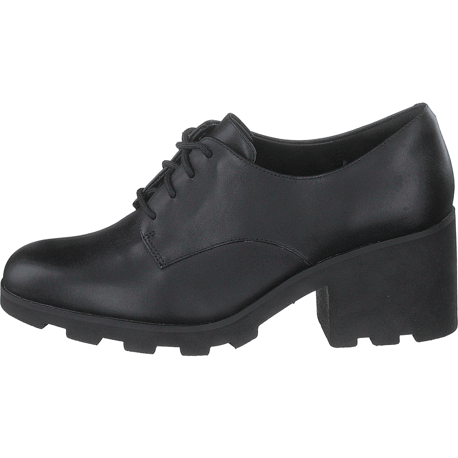 Rene Lace Black Leahter