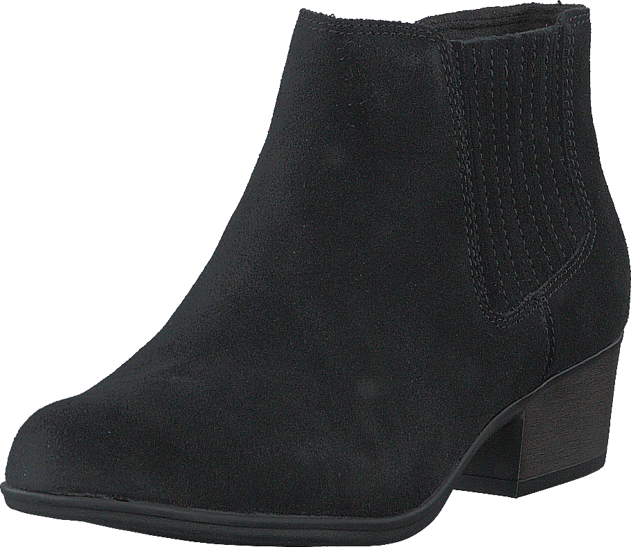 Adreena Flora Black Suede - Bild 3