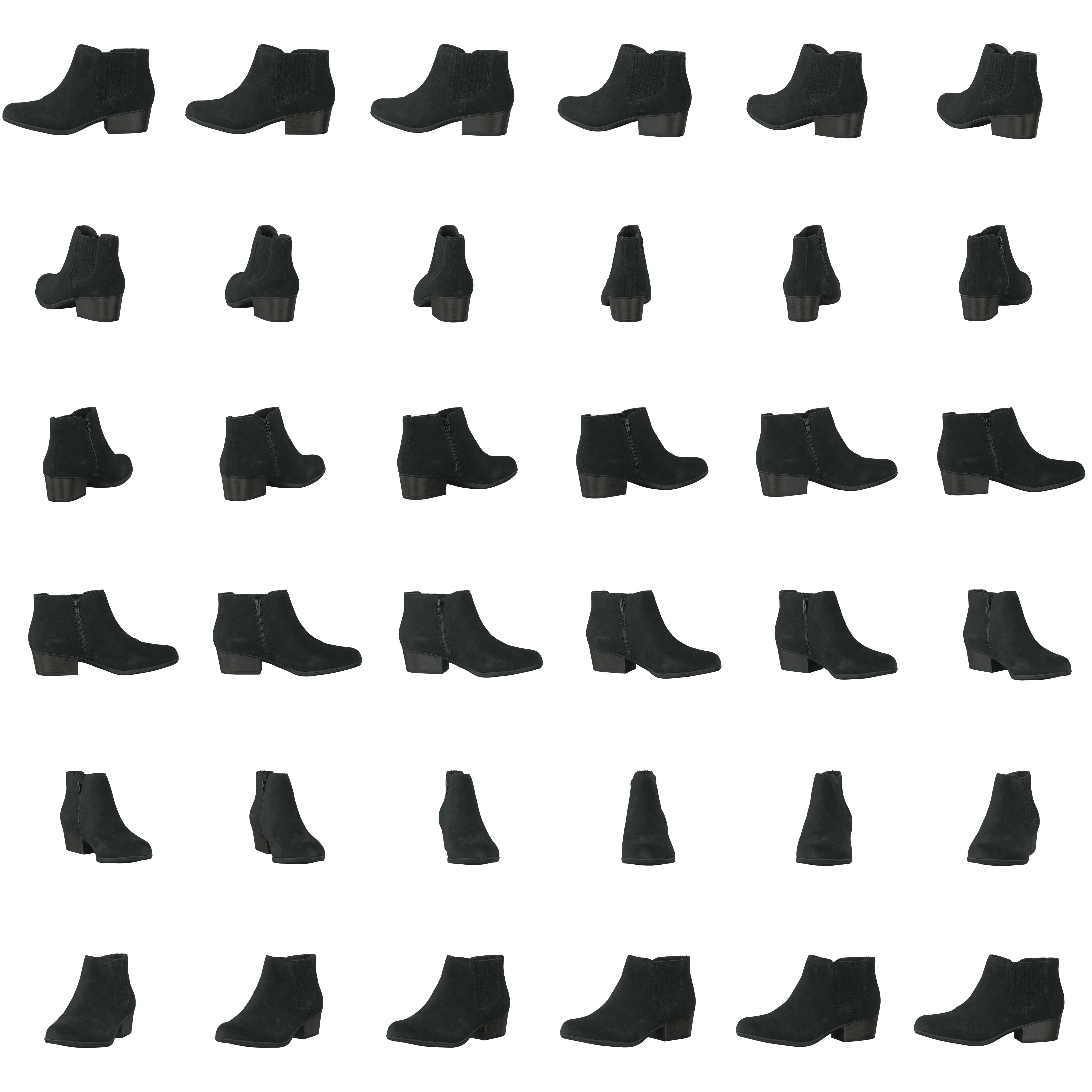 Adreena Flora Black Suede - Bild 8