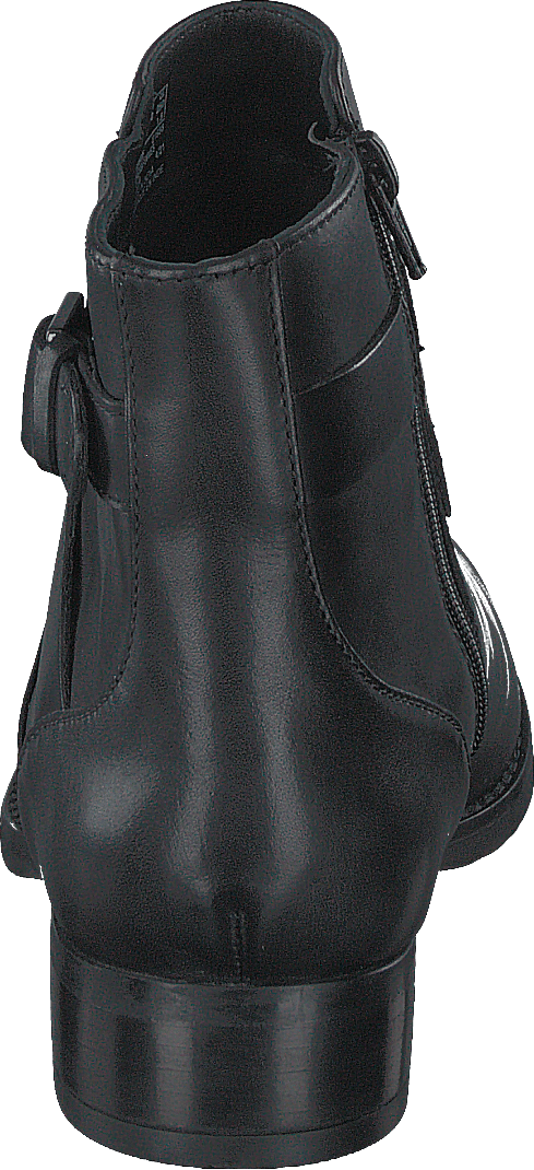 Hamble Buckle Black Leather