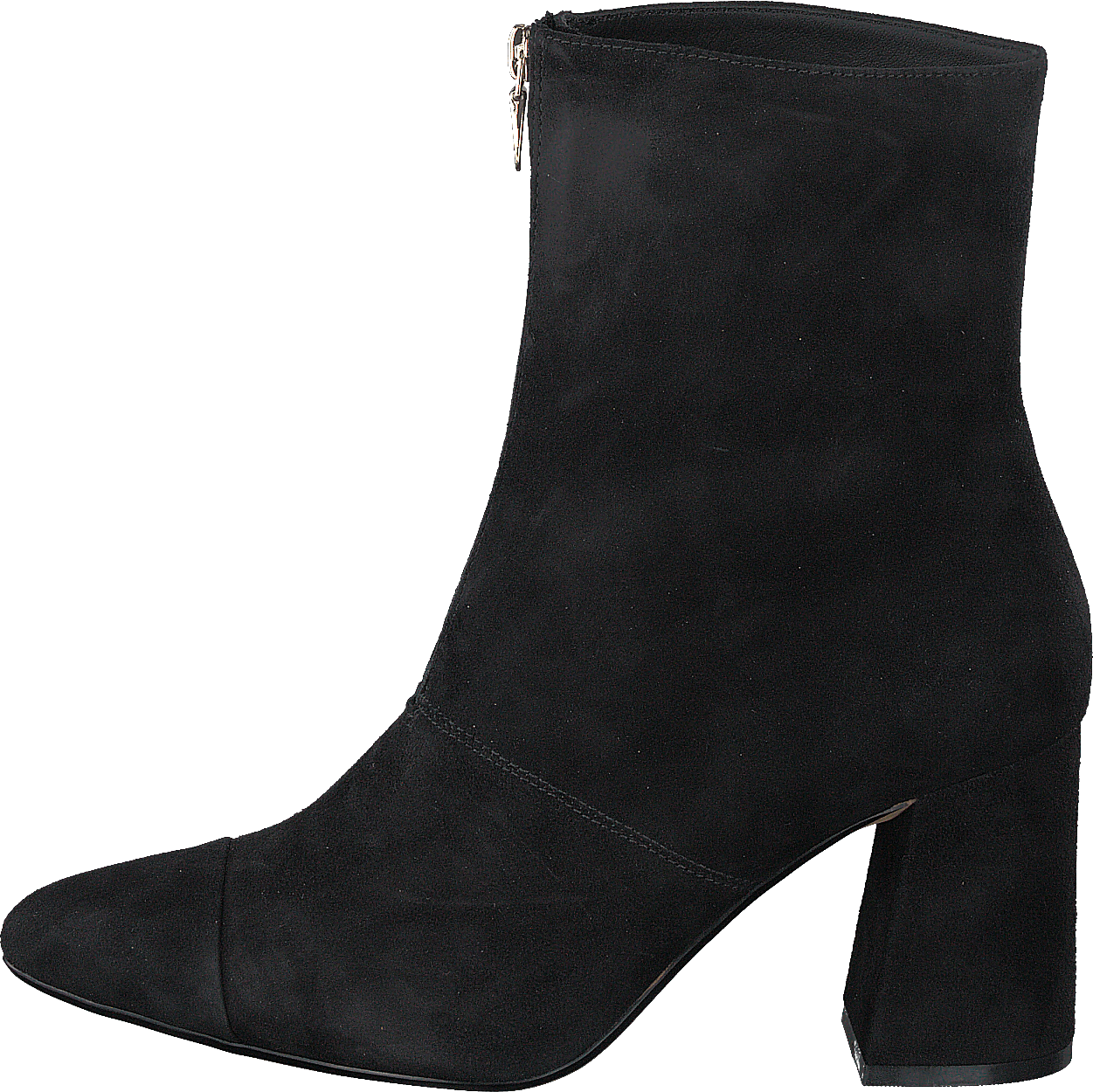 Laina85 Ankle Black Suede, Female, Schoenen, Hoge laarzen en Laarsjes, enkellaarsjes, Zwart, EU 38