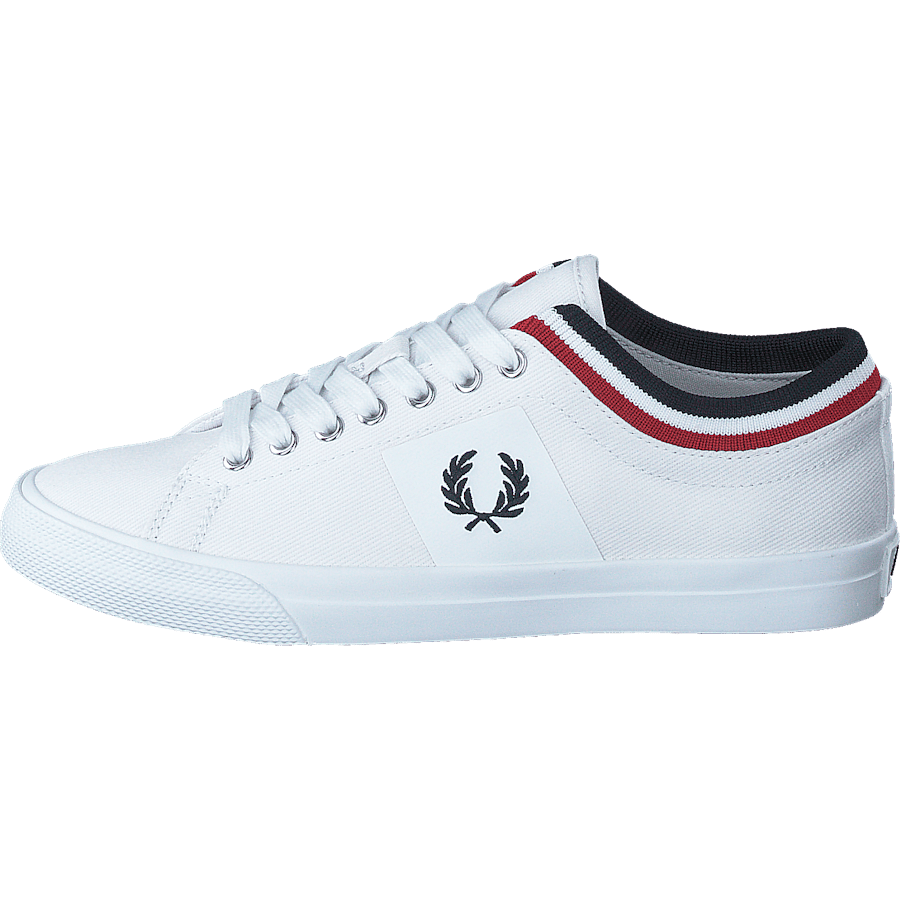 Underspin Tipped Cuff Twill White/navy