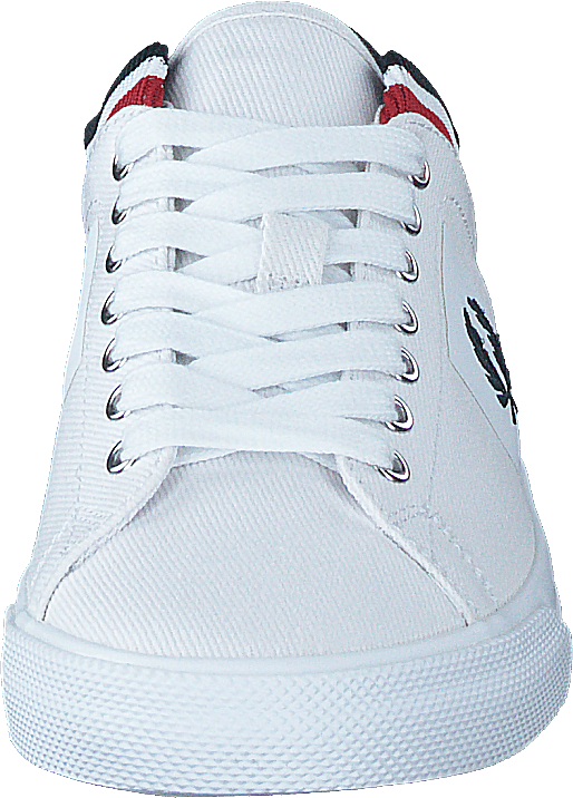 Underspin Tipped Cuff Twill White/navy - Bild 4