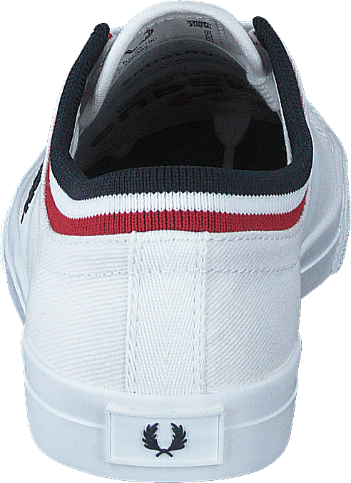 Underspin Tipped Cuff Twill White/navy - Bild 5